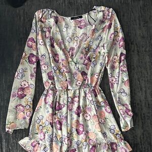 Floral Long Sleeve Dress